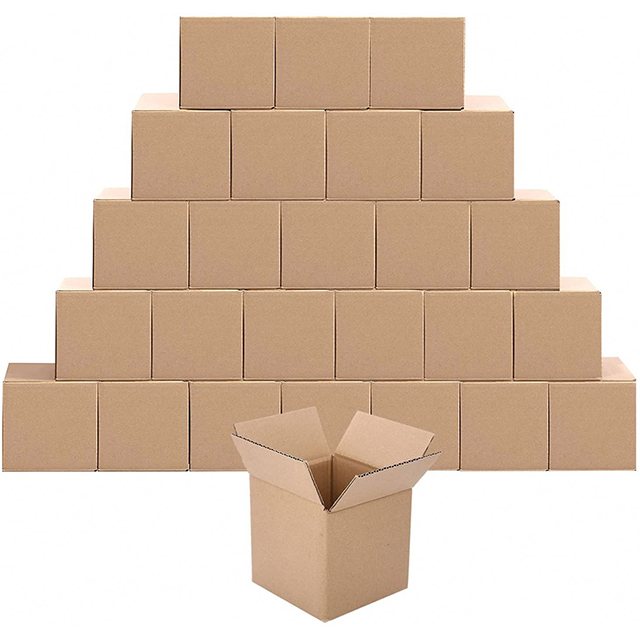 Anuncio publicitario multifuncional personalizado impreso de cajas de papel corrugado Kraft